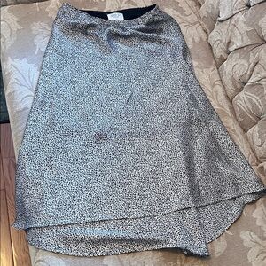 Sienna Sky Black and White High Low Skirt